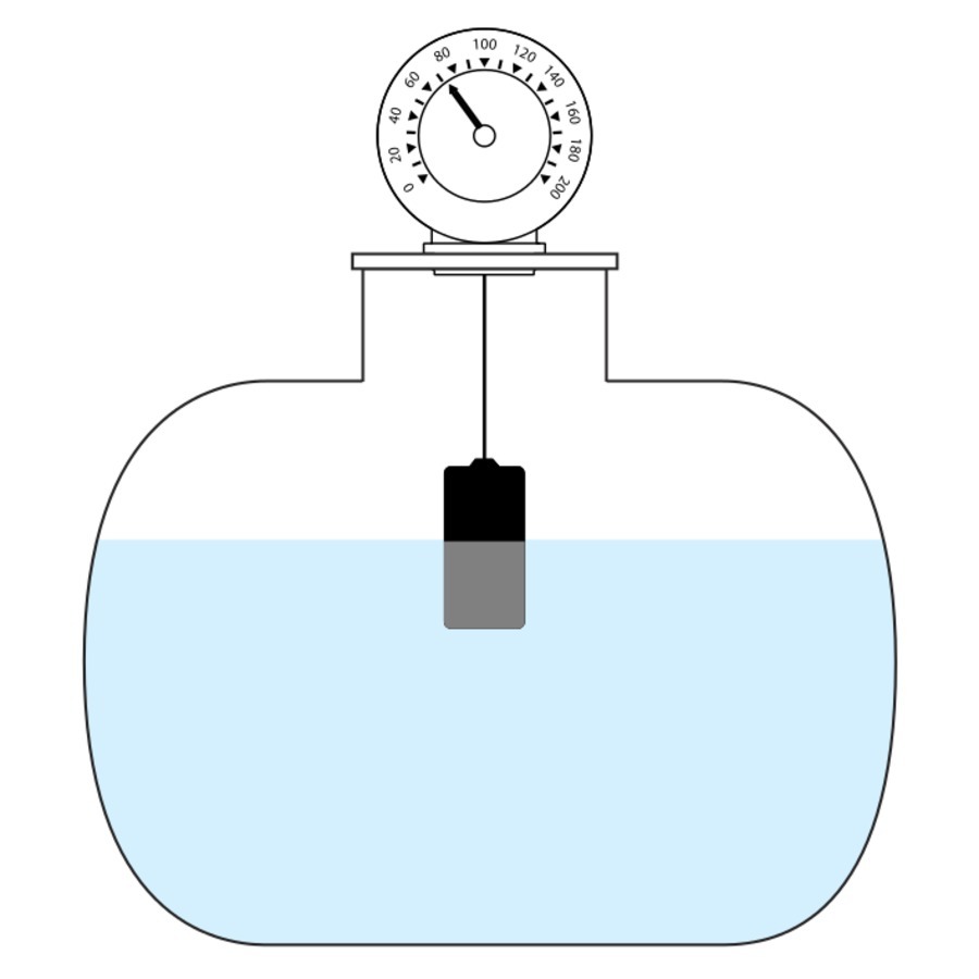 Fabriquer Une Jauge De Niveau D Eau Mecanique Jauge mécanique de niveau : M 200
